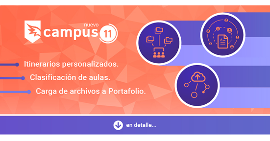 Llega Campus 11 para dinamizar los contenidos