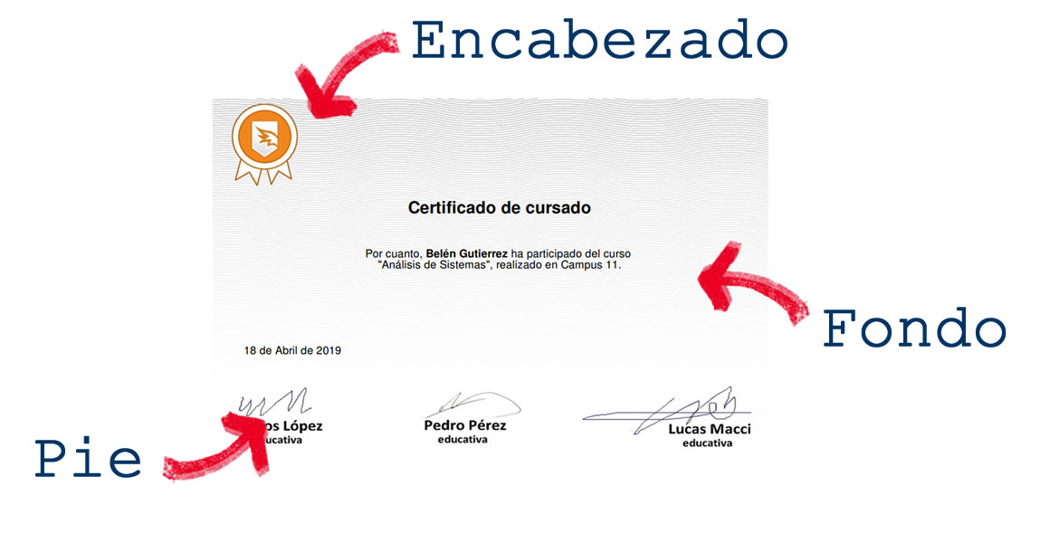 Certificado listo con tres clics!