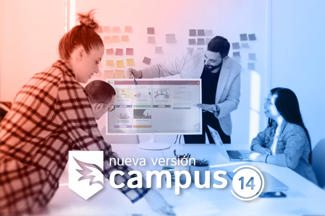 Campus 14: nuevas funcionalidades que mejoran la experiencia de docentes y alumnos