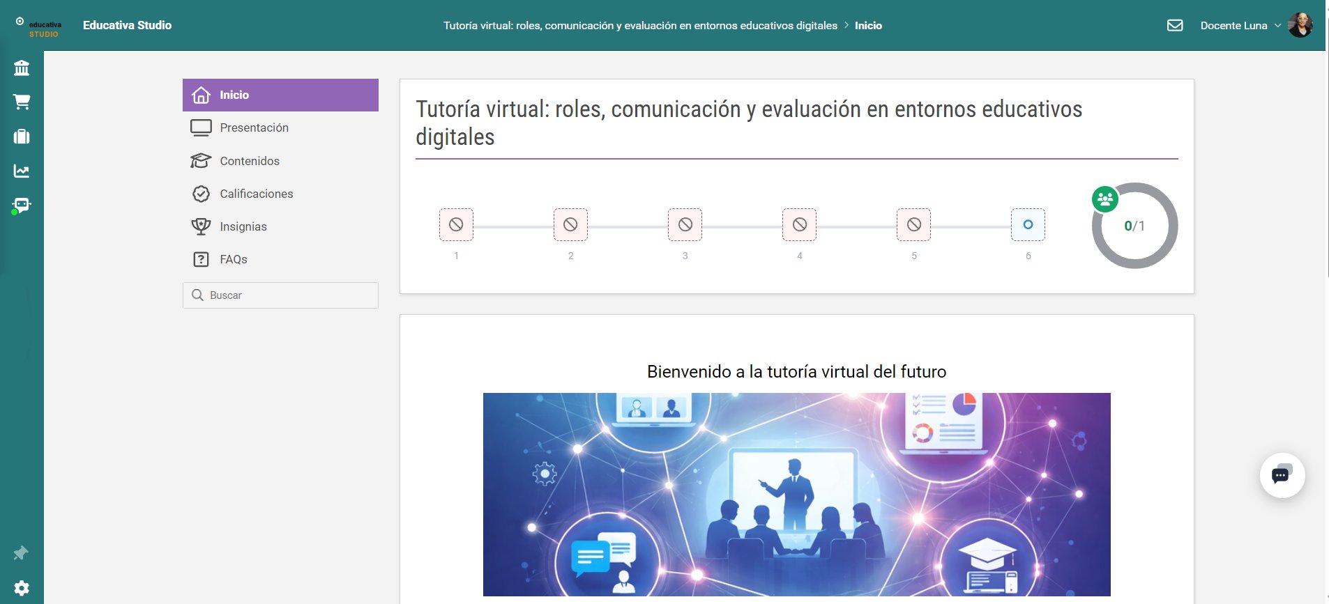 Vista completa con menú colapsado